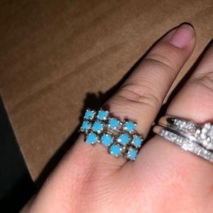 Blue Stones Ring